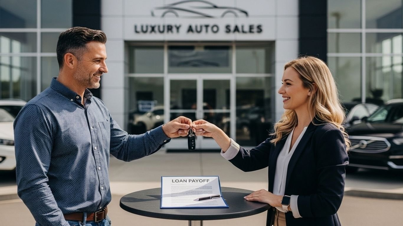 how to sell a car with a loan